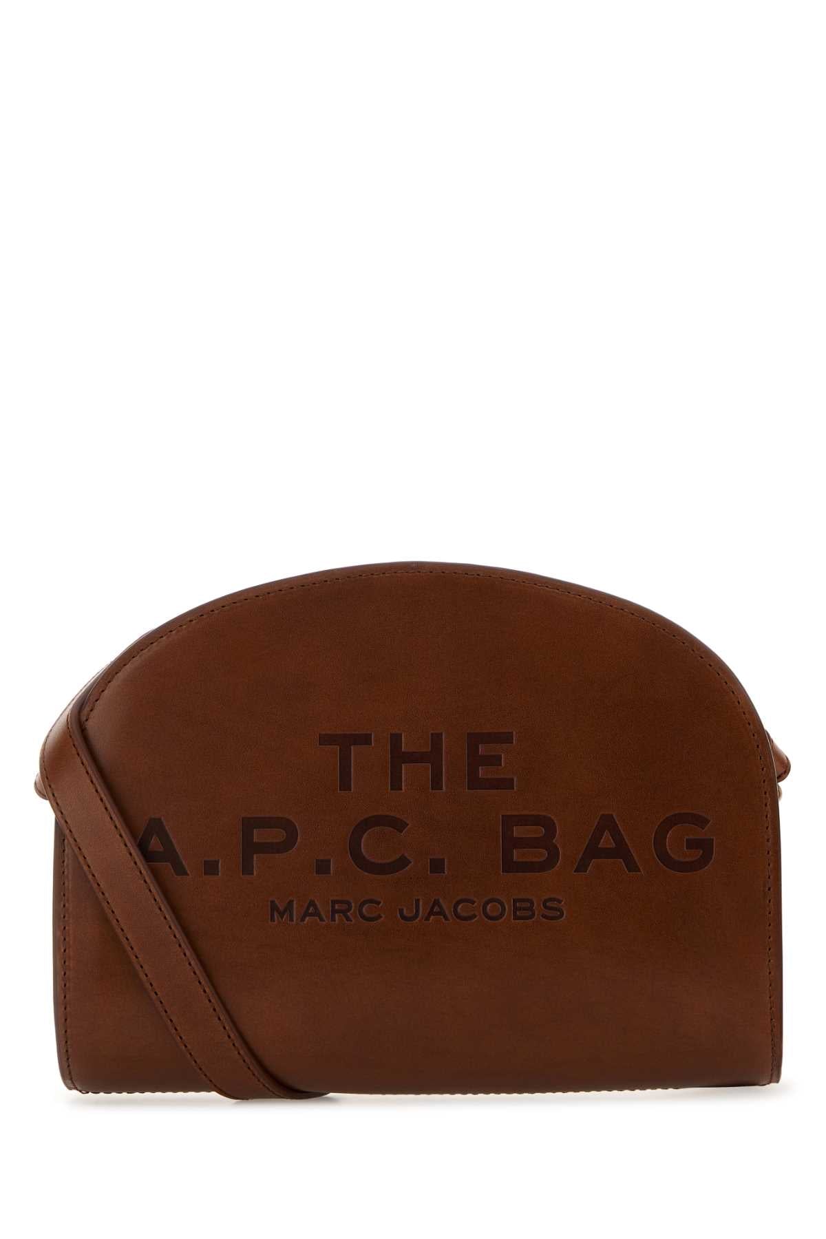Mini Leather Crossbody Handbag - A.P.C. x Marc Jacobs Collaboration