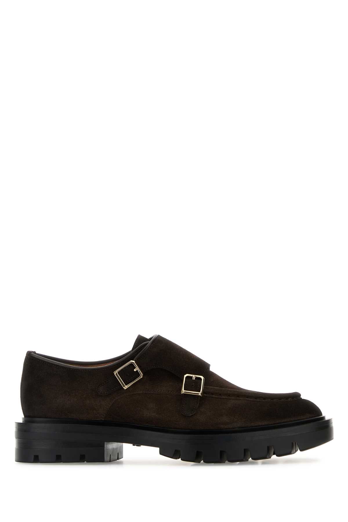 SANTONI Suede Loafers for Women