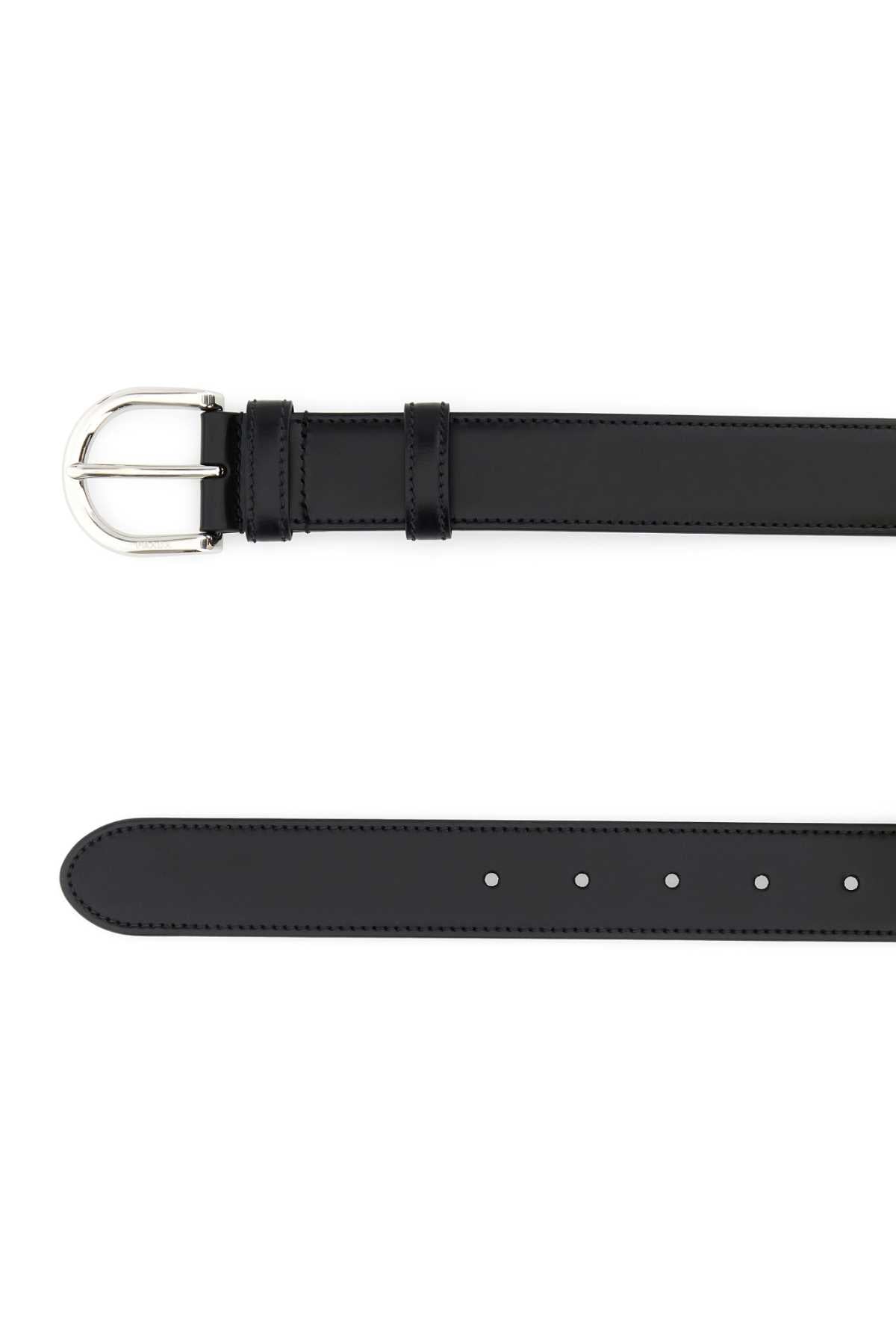 PRADA Elegant Leather Belt - 4 cm Height