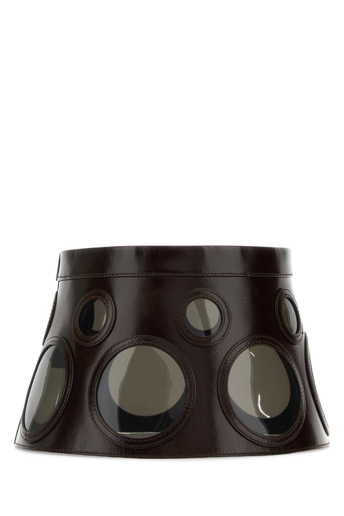 PRADA Elegant Leather Hat for Women - Perfect for 25S Season