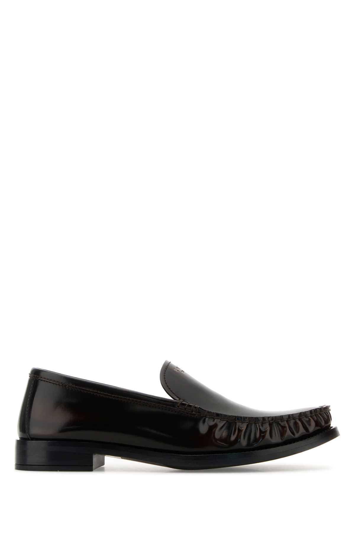 PRADA Elegant Leather Loafers for Women - Size 39