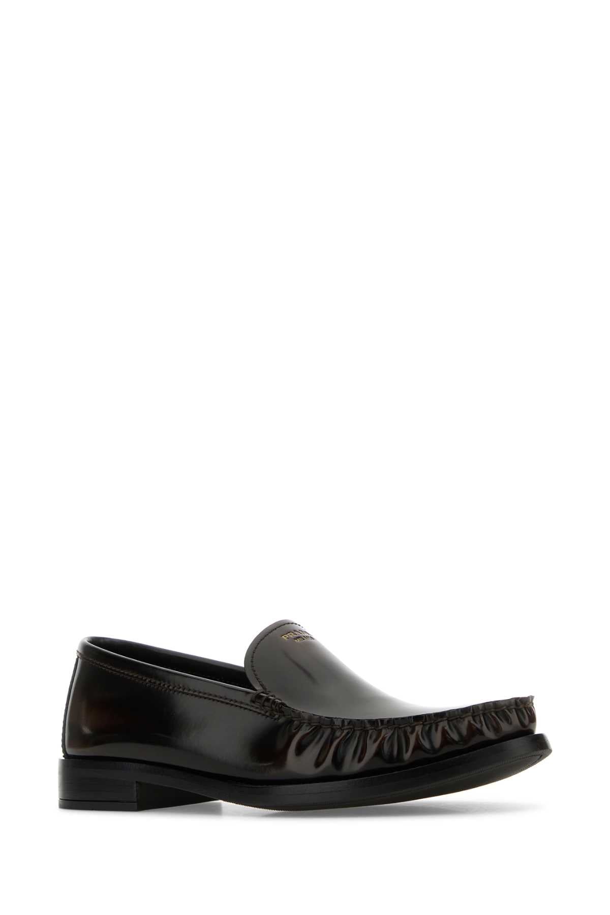 PRADA Elegant Leather Loafers for Women - Size 39