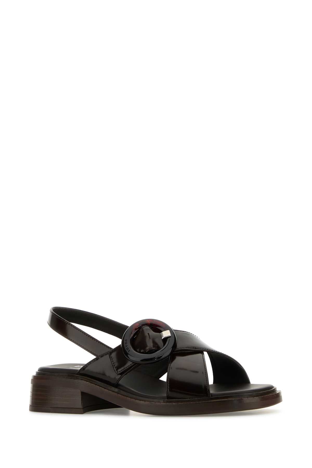 PRADA Elegant Leather Sandals for Women - Size 39