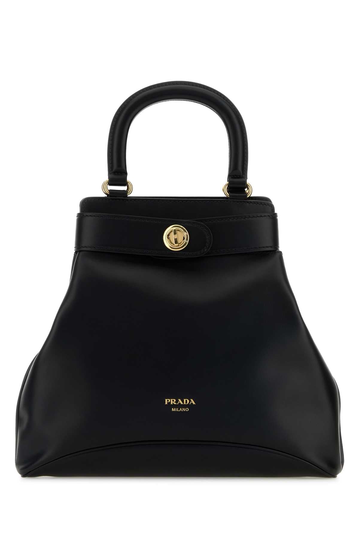 PRADA Medium Rada Carey Handbag - 33 cm x 28 cm x 5 cm