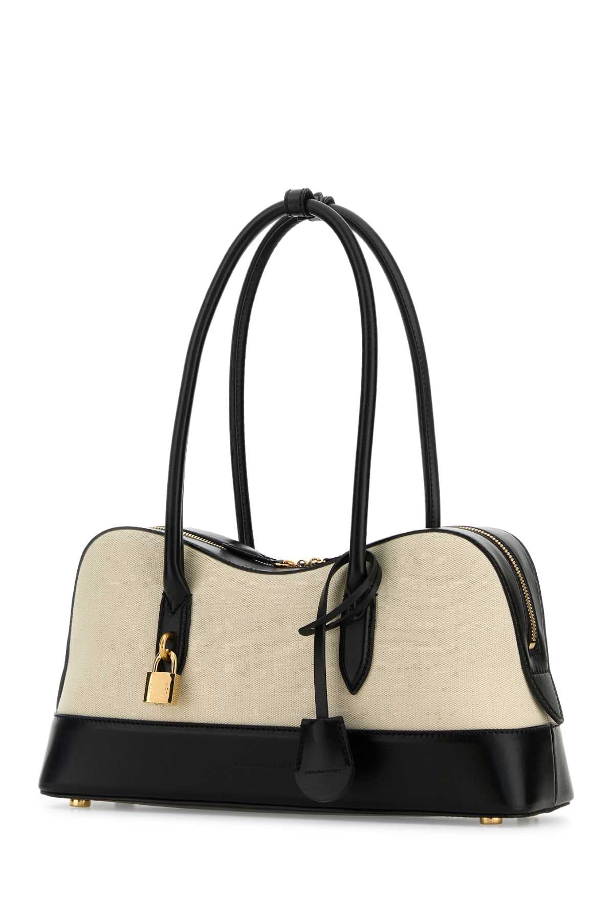 STELLA McCARTNEY Canvas Ryder Shoulder Handbag - 36 cm x 17.5 cm x 10 cm