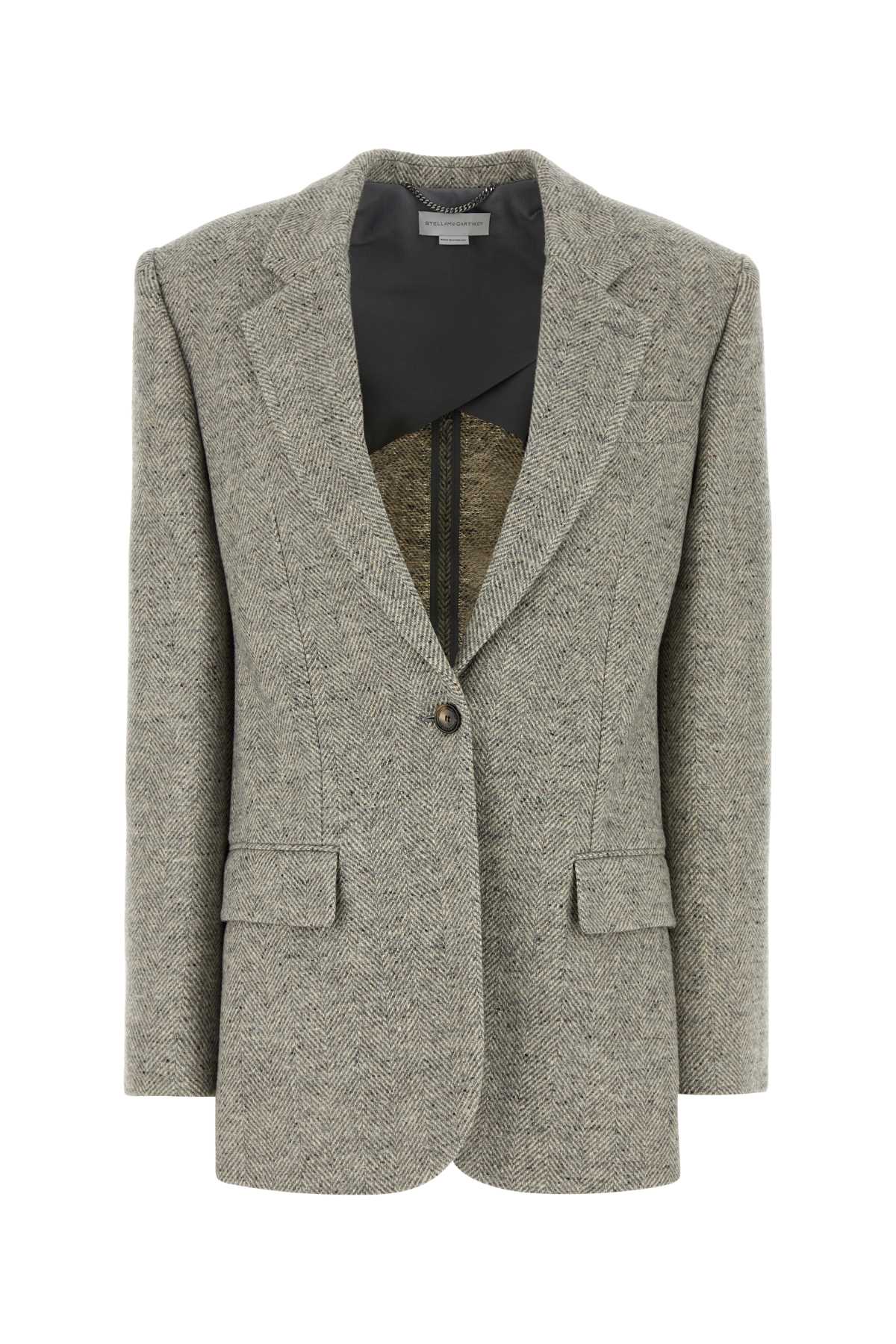 STELLA McCARTNEY Embroidered Wool Blend Blazer for Women