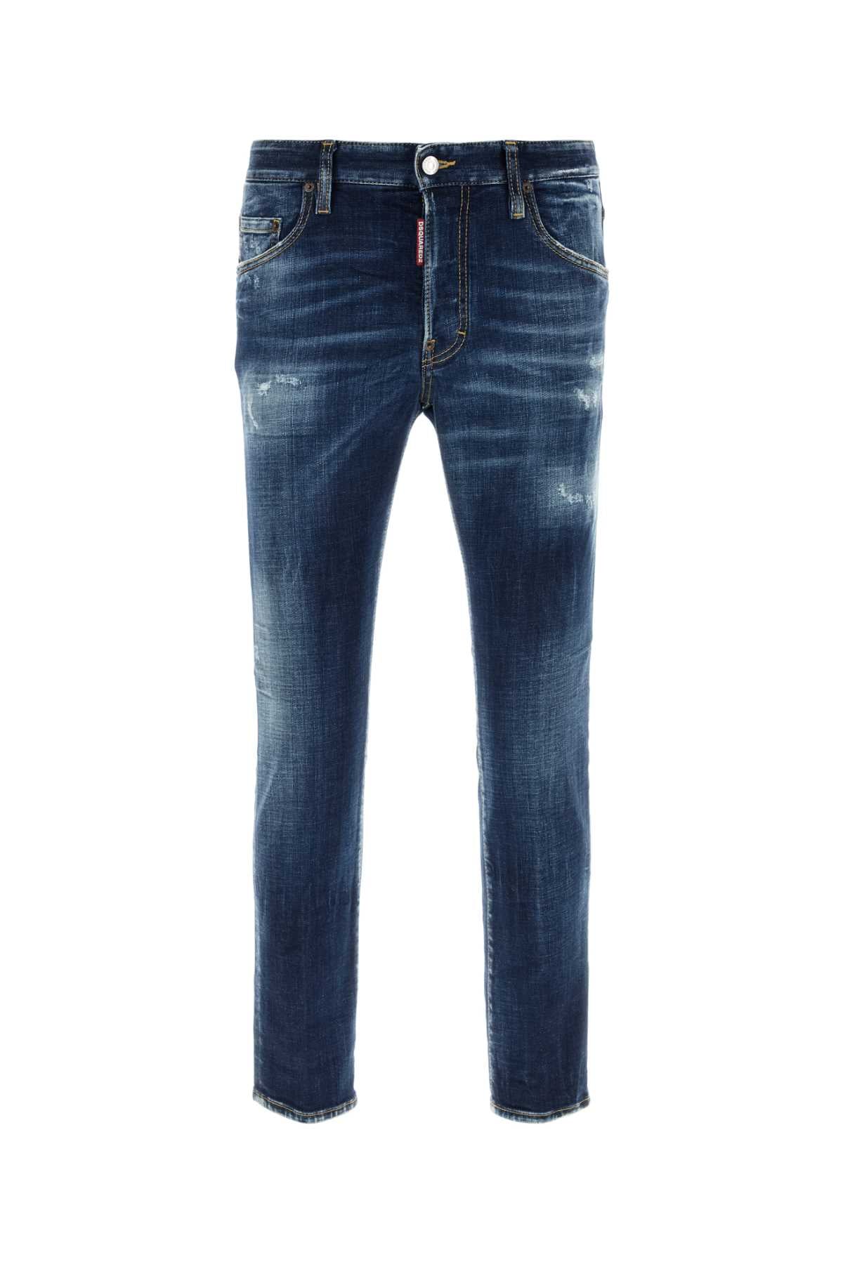 DSQUARED Stretch Denim Skater Jeans for Him