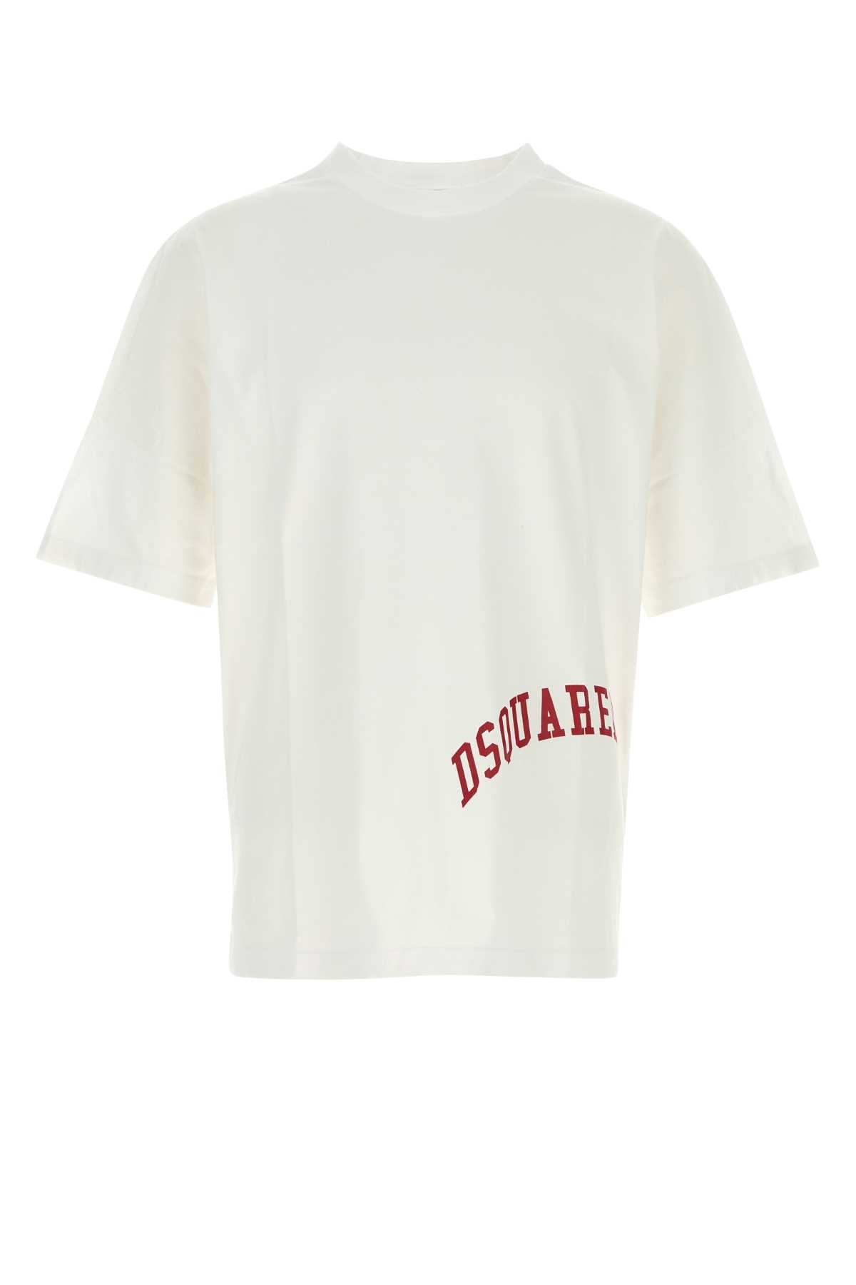 DSQUARED Cotton T-Shirt for Men - FW25 Collection