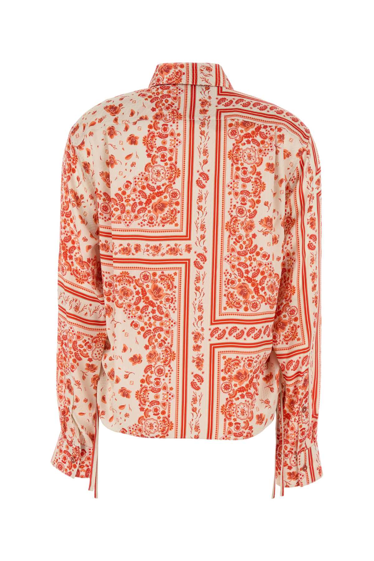 FENDI Printed Silk Shirt for Women - 25S Season