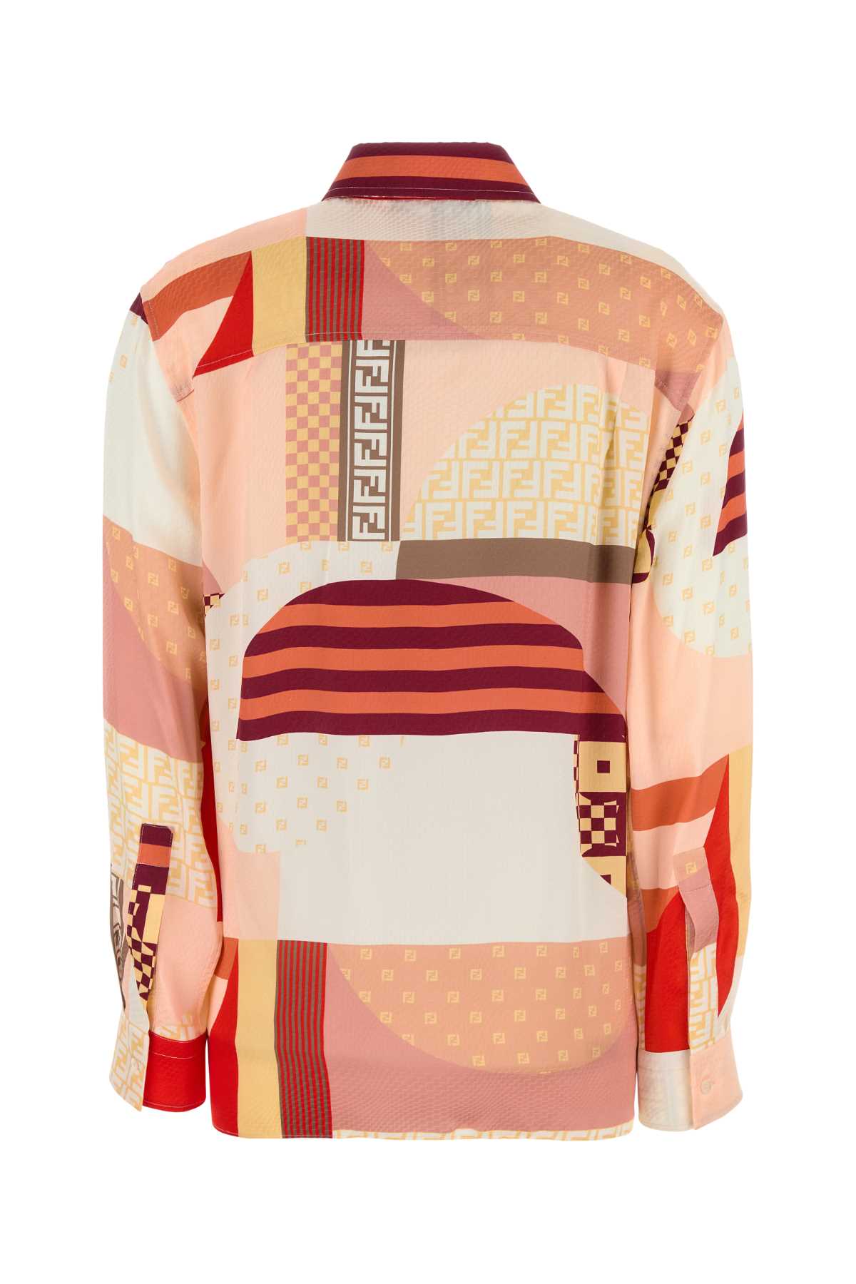 FENDI Silk Printed Shirt for Women - Perfect for Spring 2025