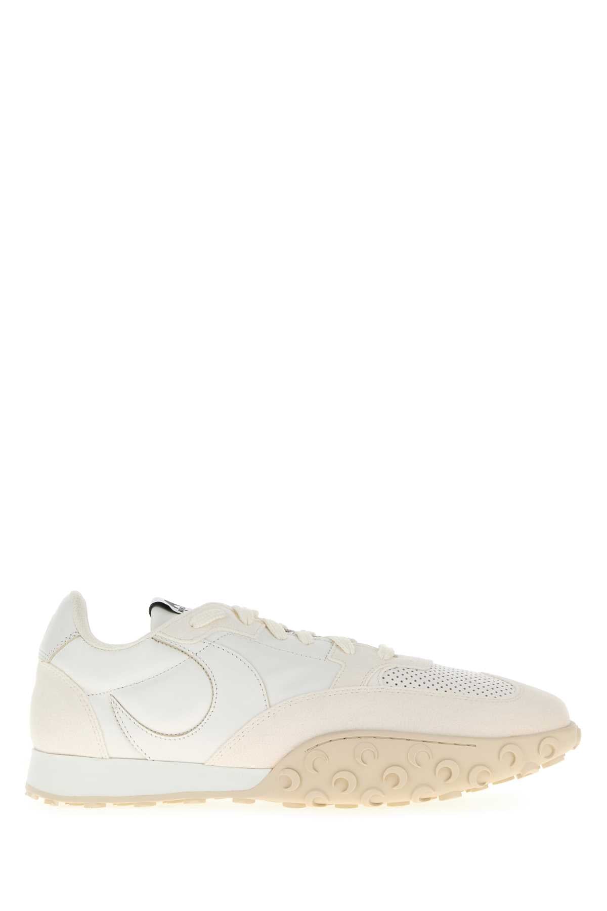 MARINE SERRE Rise Sneakers for Men - Premium Leather and Suede