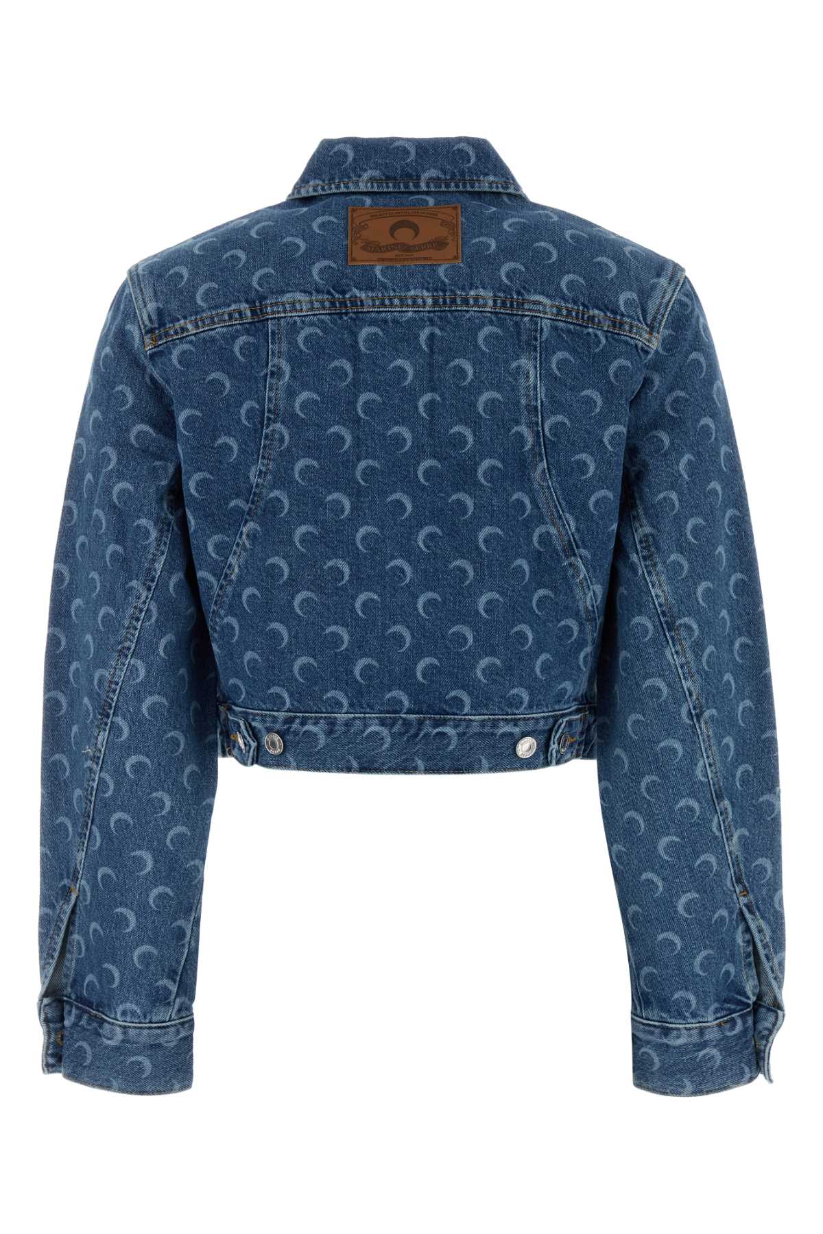 MARINE SERRE Printed Denim Jacket for Women