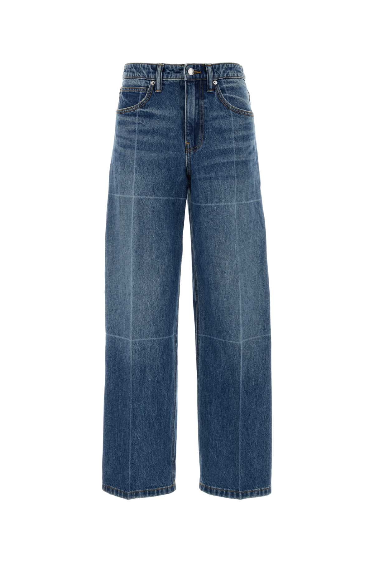 ALEXANDER WANG Wide-Leg Denim Jeans for Women