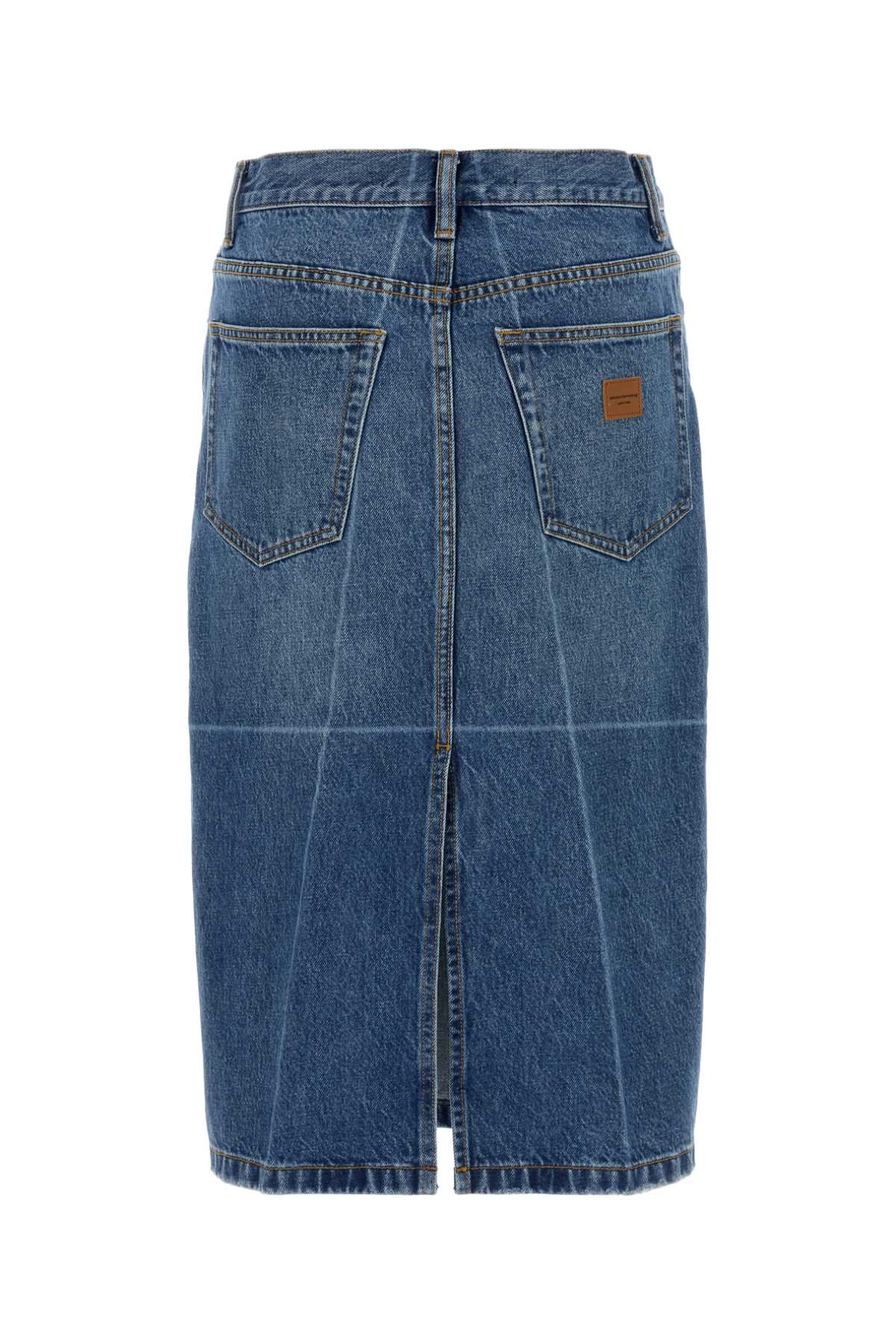 ALEXANDER WANG Chic Denim Mini Skirt