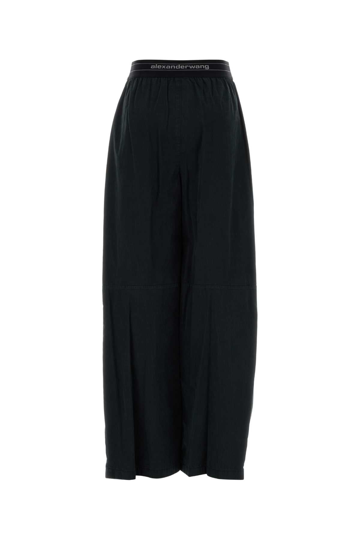 ALEXANDER WANG Wide-Leg Cotton Blend Pants for Women