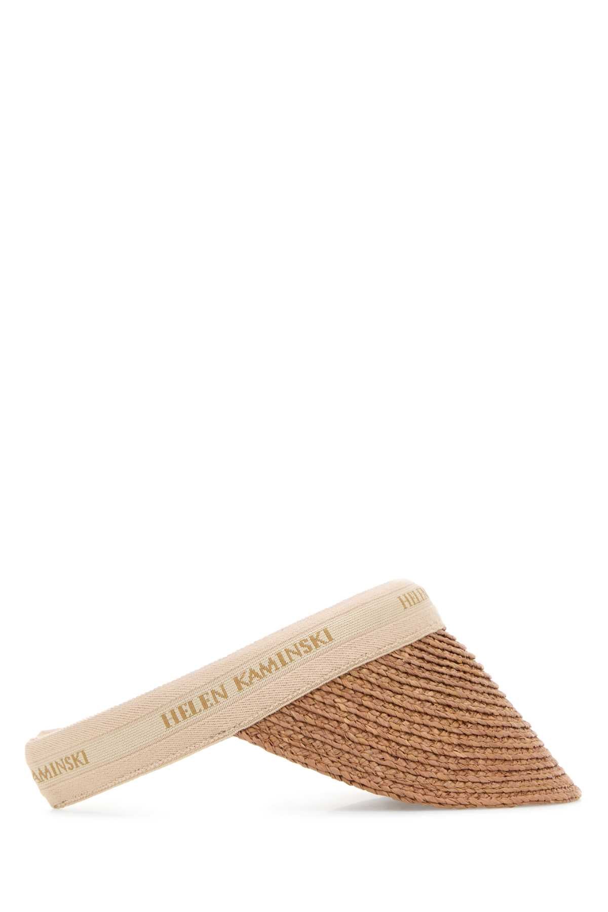HELEN KAMINSKI Raffia Bianca Mini Visor