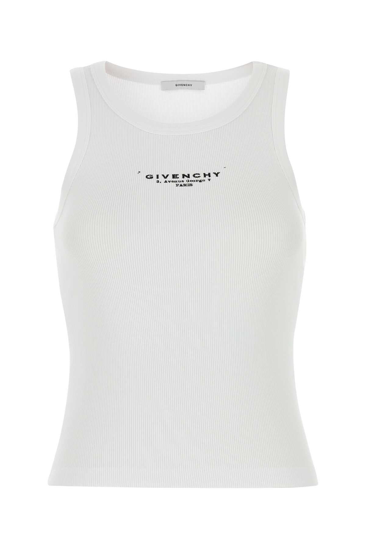 GIVENCHY Stretch Cotton Tank Top for Women