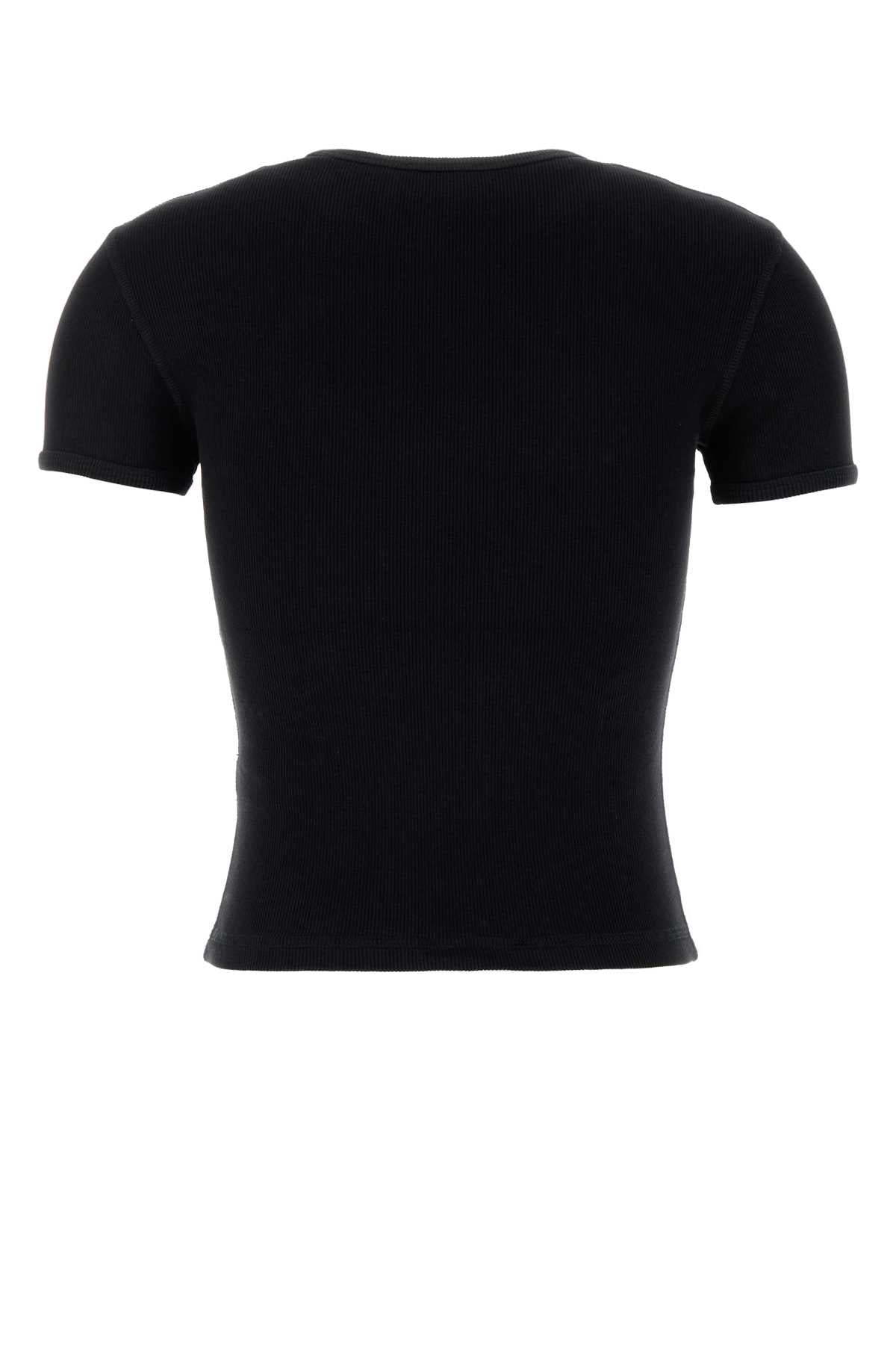 DIESEL Stretch Cotton Long Sleeve T-Shirt for Women