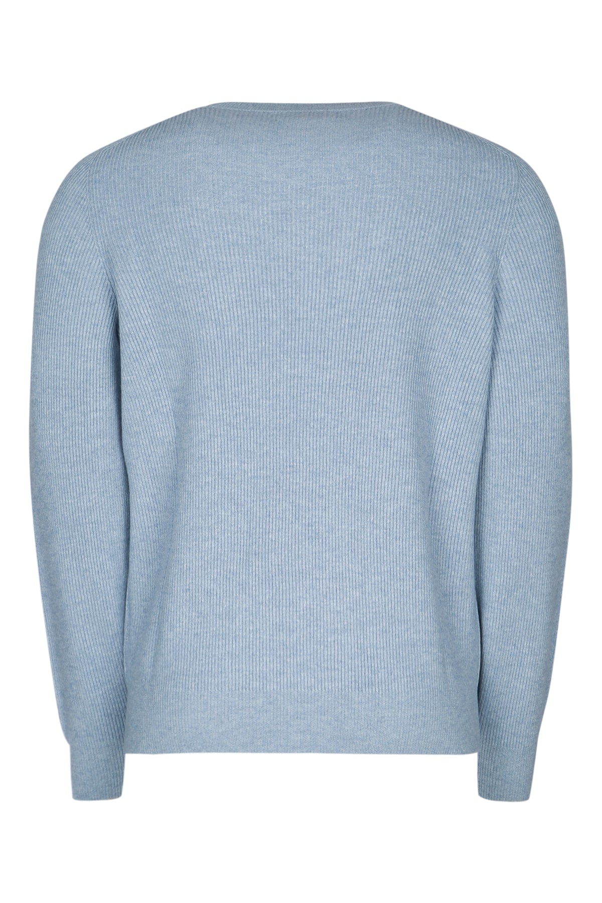 BRUNELLO CUCINELLI English Rib Cashmere Crewneck Sweater for Men