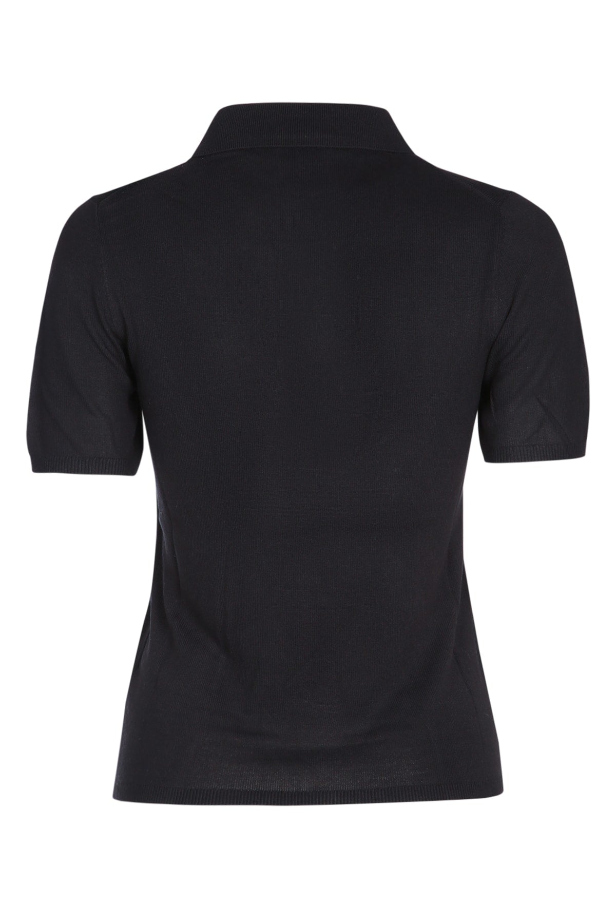 CALVIN KLEIN Fine Gauge Viscose Polo for Women