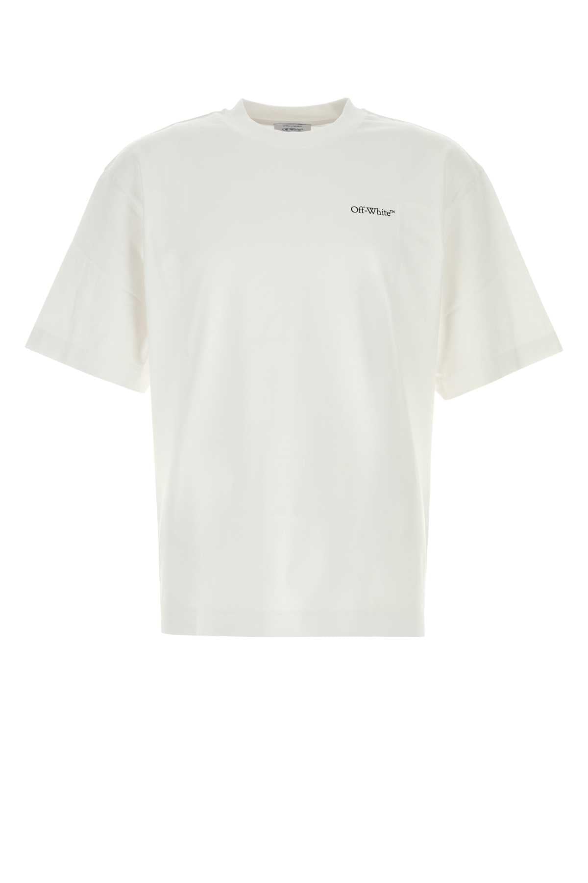 OFF WHITE Classic Cotton T-Shirt for Men - FW25