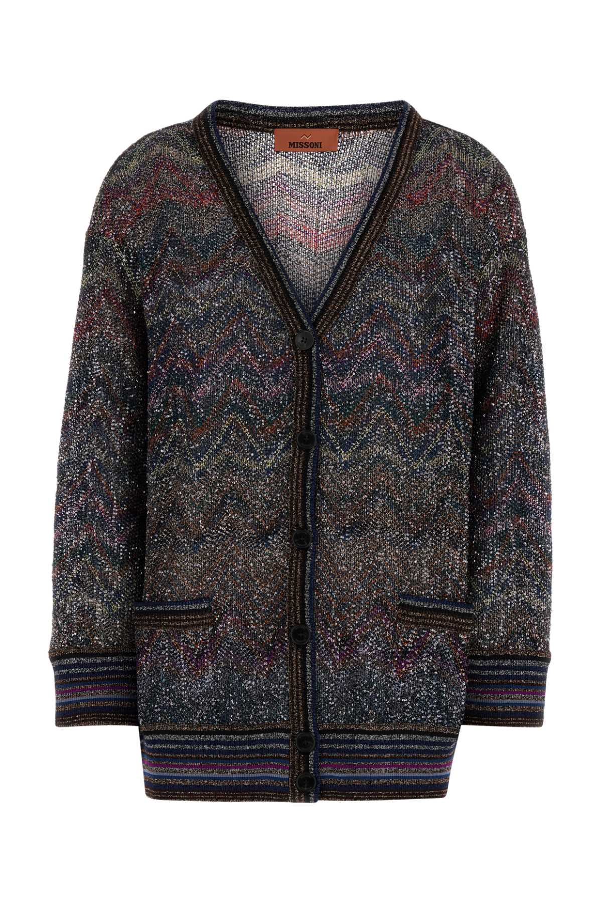 MISSONI Multicolor Viscose Blend Cardigan for Women (Size S)