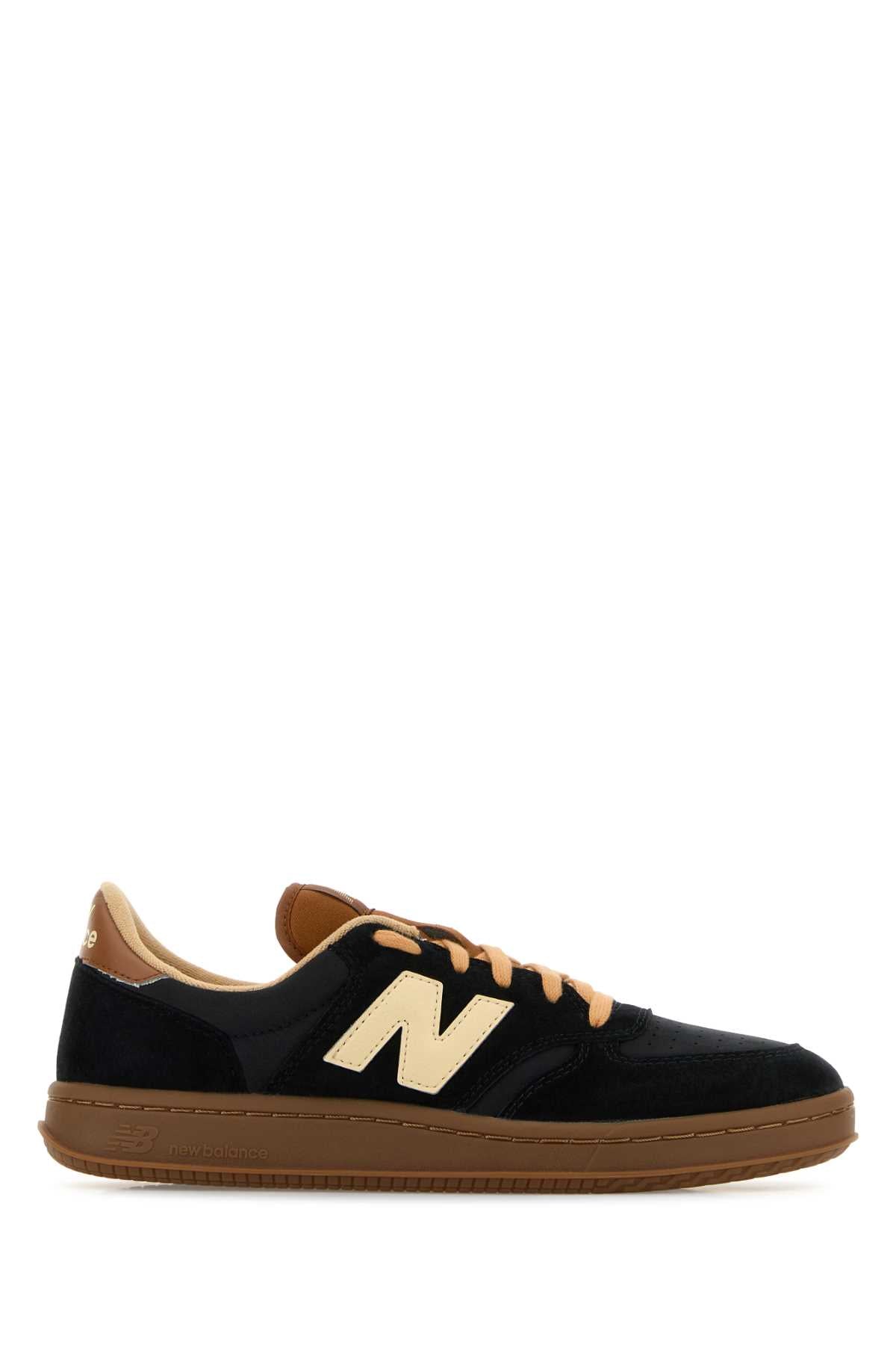 NEW BALANCE T500 Leather and Suede Sneaker for Men