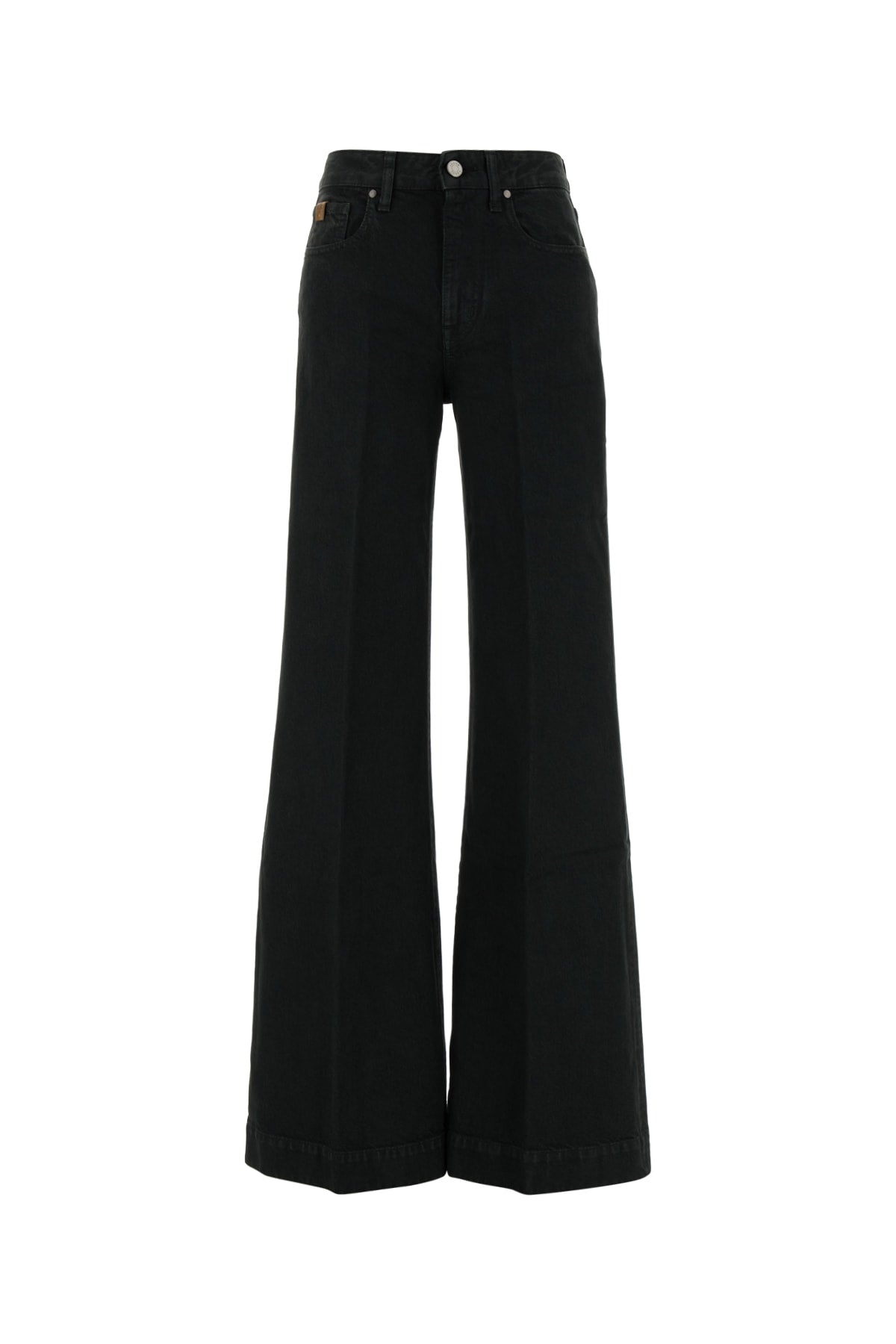 JACOB COHEN High Waist Wide Leg Palazzo Jeans - 5 Pocket Design