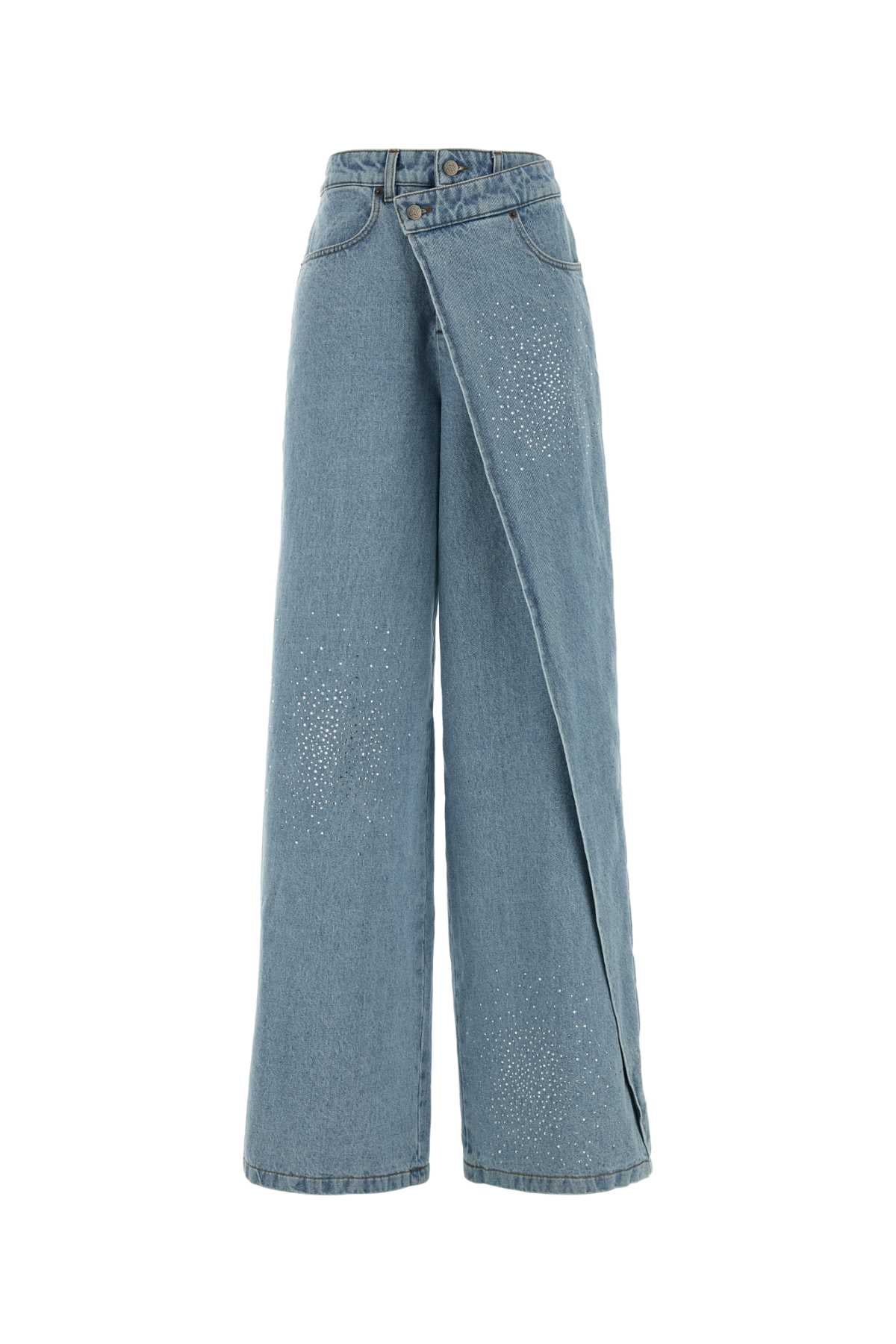 GIUSEPPE DI MORABITO Wide-Leg Jeans