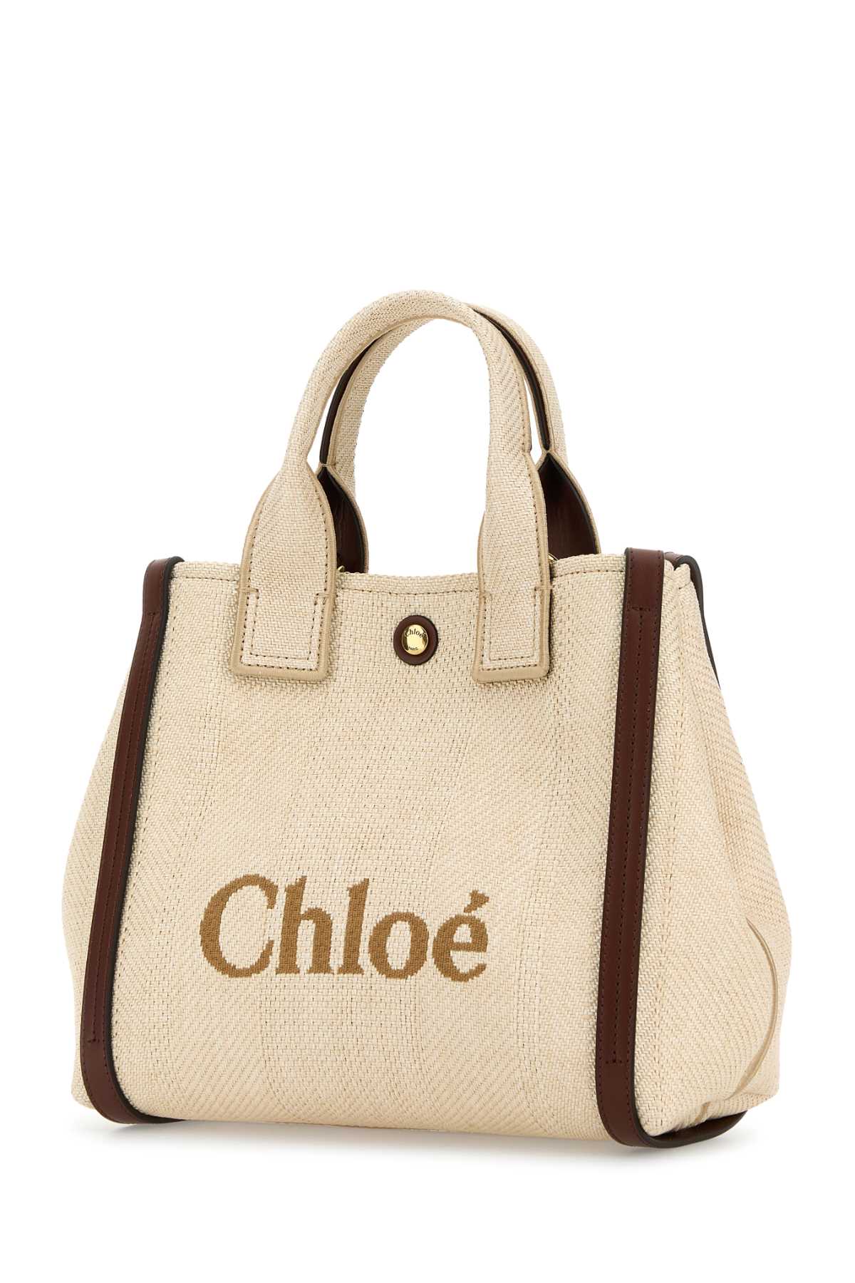 CHLOE Mini Canvas Carry Handbag
