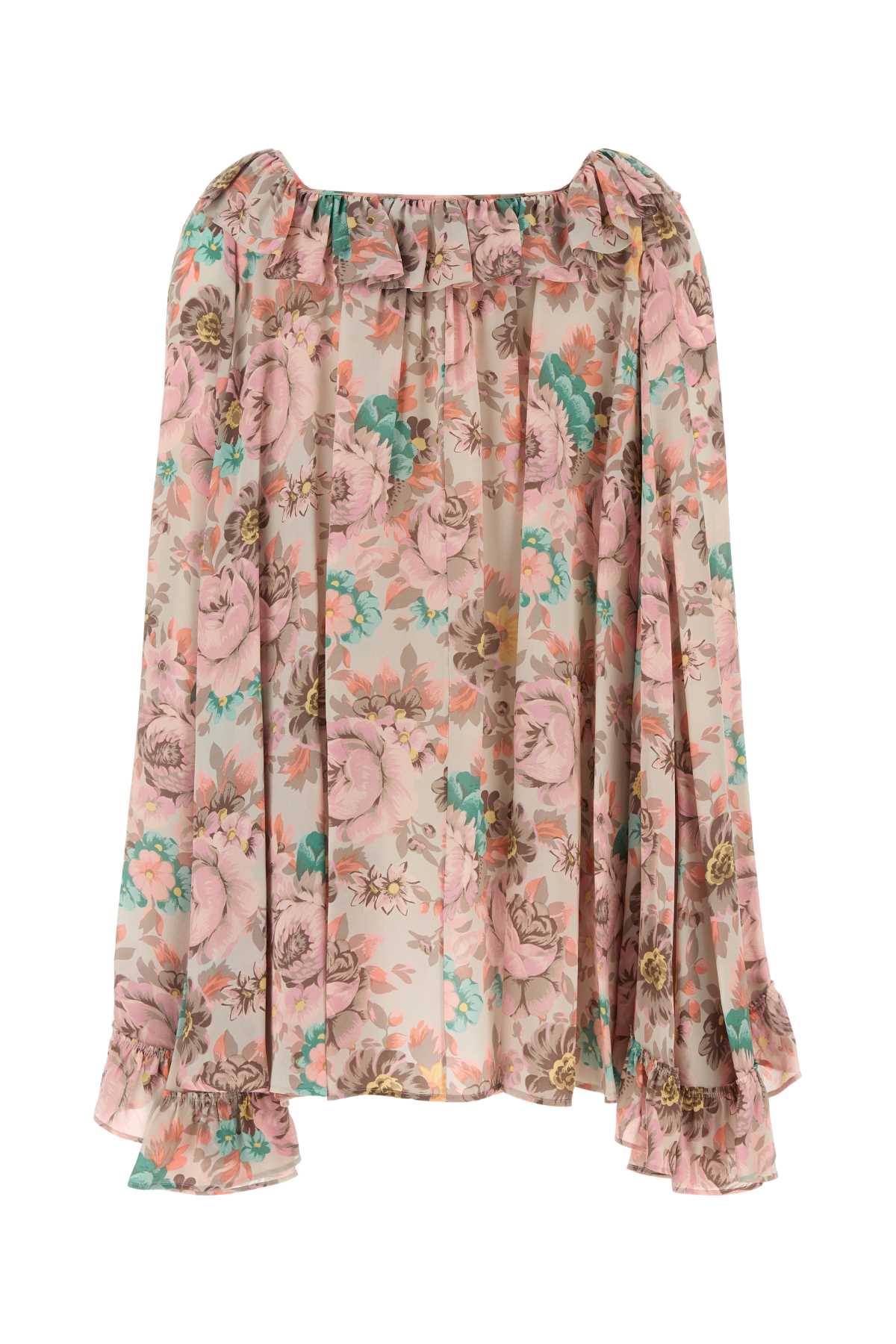 CHLOE Floral Printed Mini Dress