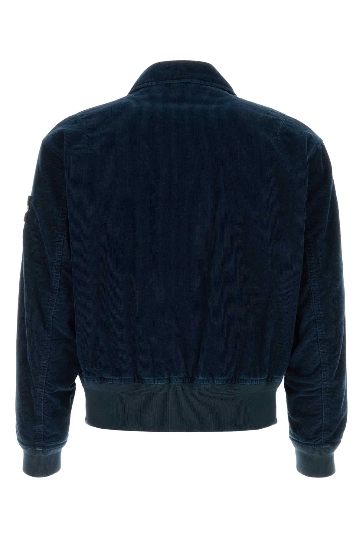 STONE ISLAND Modern Corduroy Padded Jacket for Men