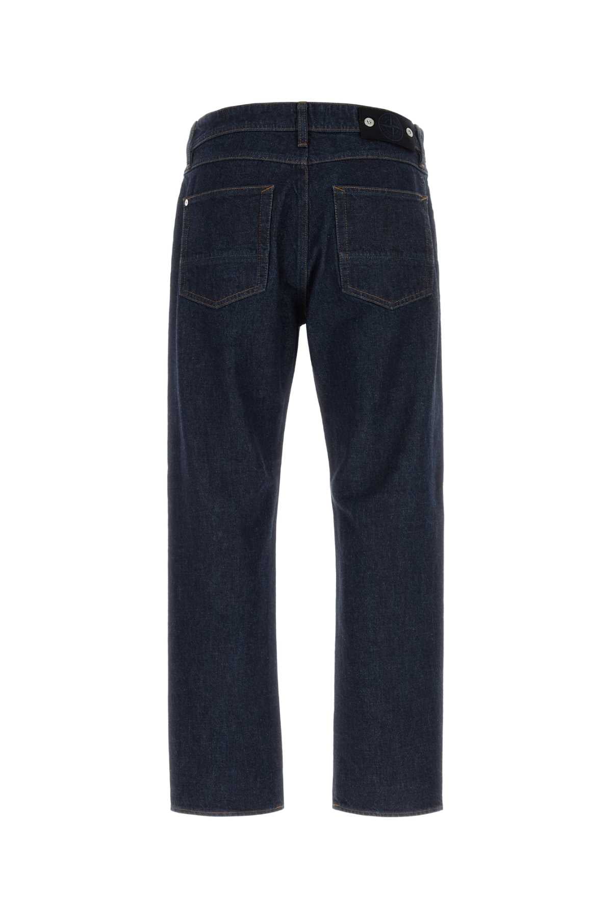 STONE ISLAND Men's Premium Denim Jeans - FW25 Collection