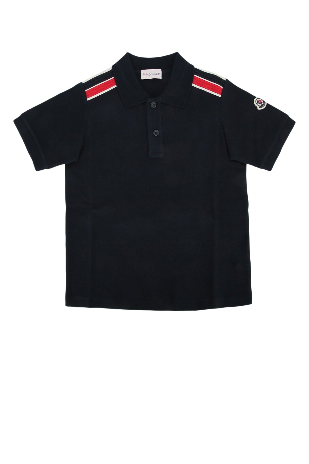 MONCLER JR Mini Polo for Kids - SS25 Collection