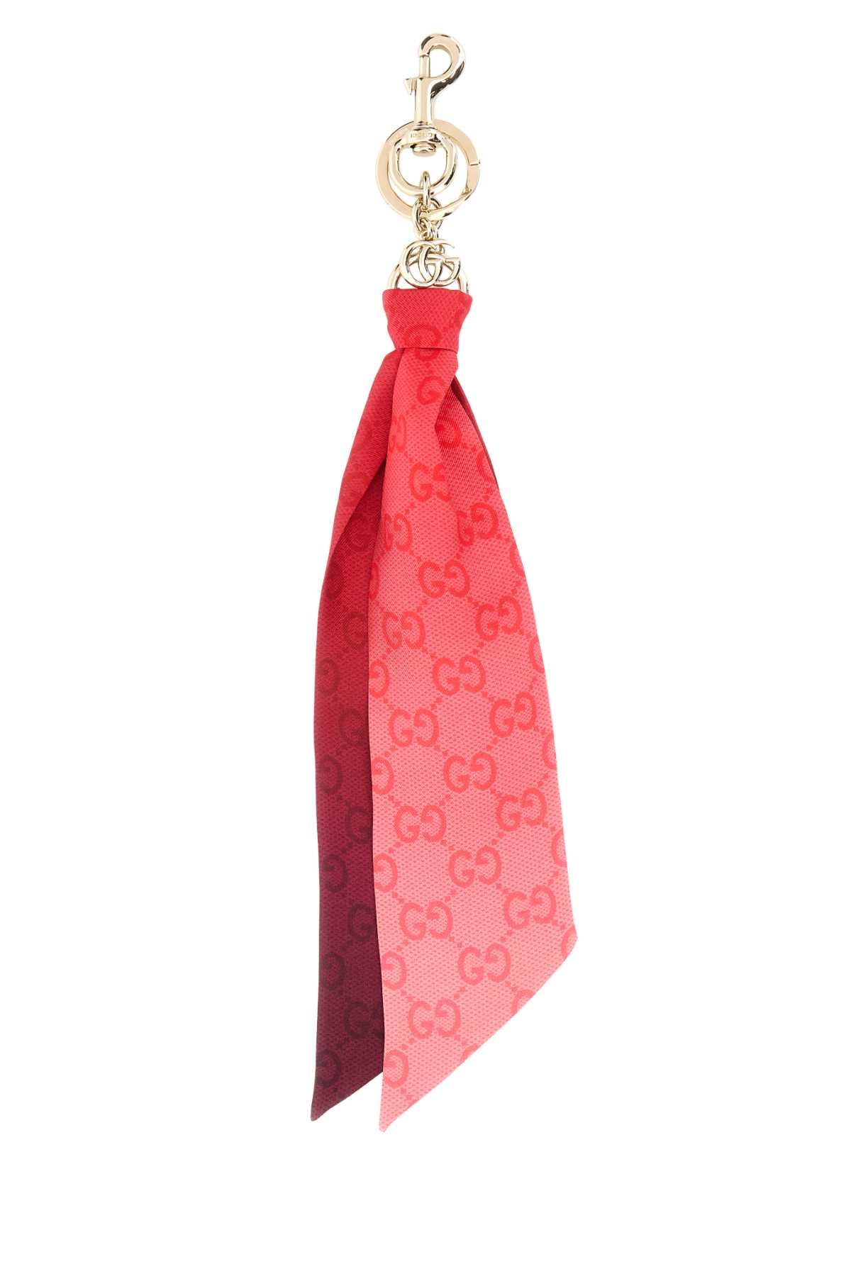 GUCCI Printed Fabric Key Ring - 7 cm x 36 cm