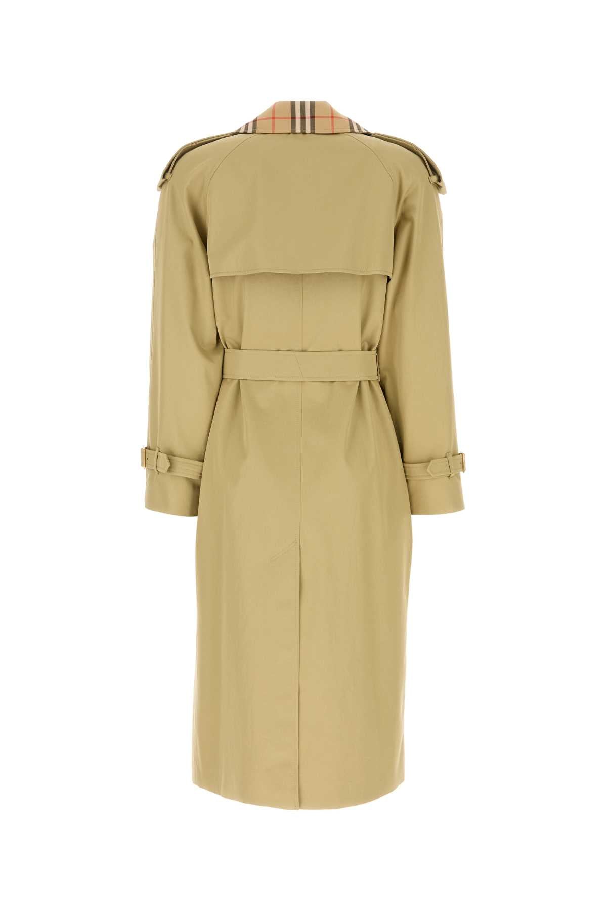 BURBERRY Elegant Gabardine Trench Jacket for Women
