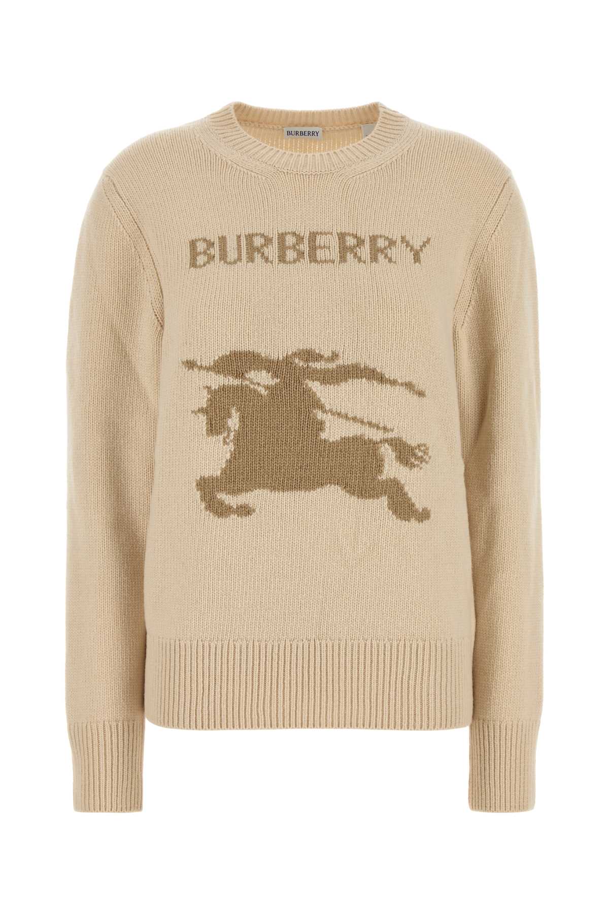 BURBERRY Luxurious Wool and Cashmere Blend Sweater for Women
