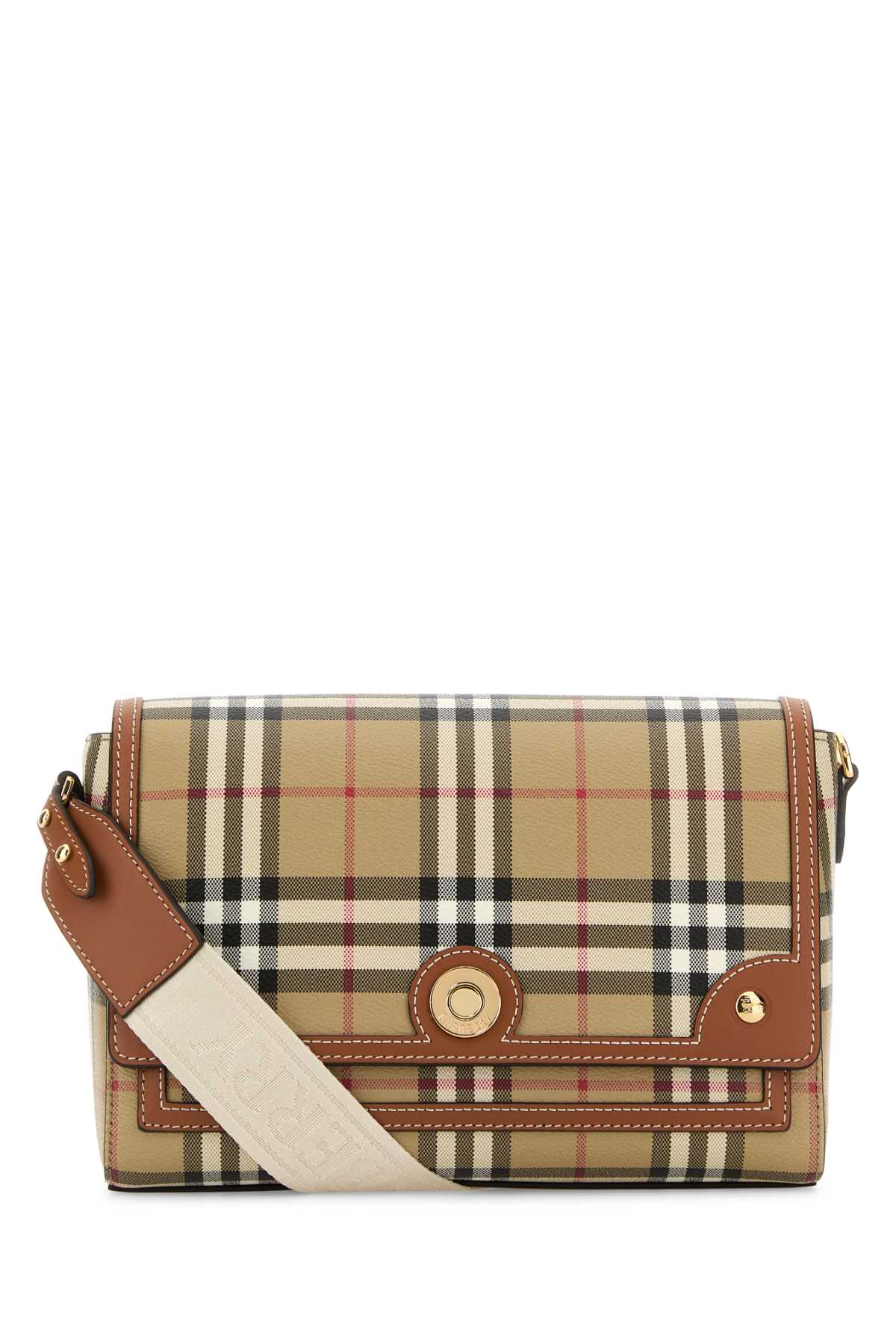 BURBERRY Mini Printed Canvas Crossbody Handbag - 25 cm Width