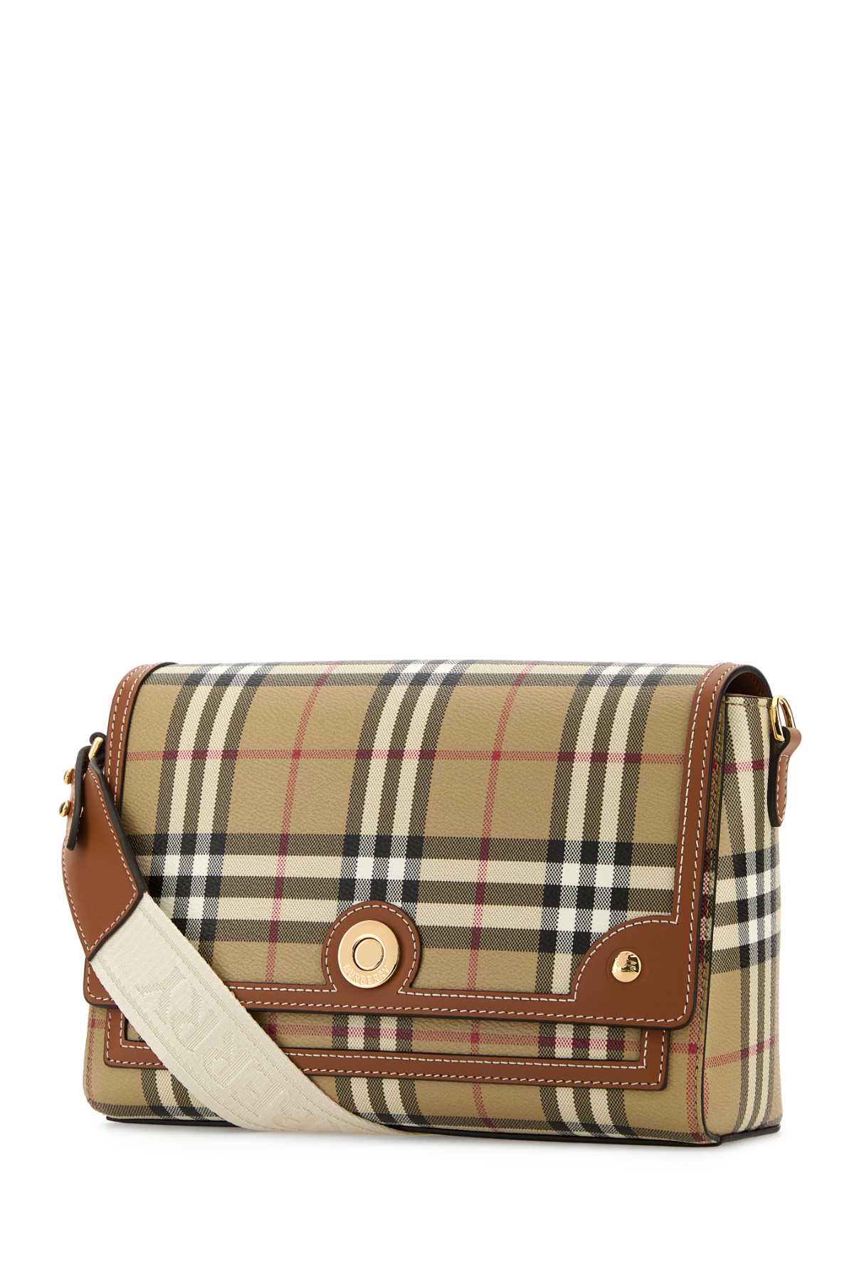 BURBERRY Mini Printed Canvas Crossbody Handbag - 25 cm Width