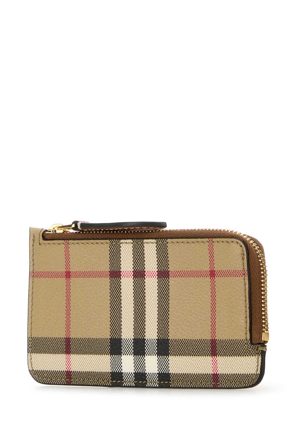 BURBERRY Mini Printed Canvas Card Holder