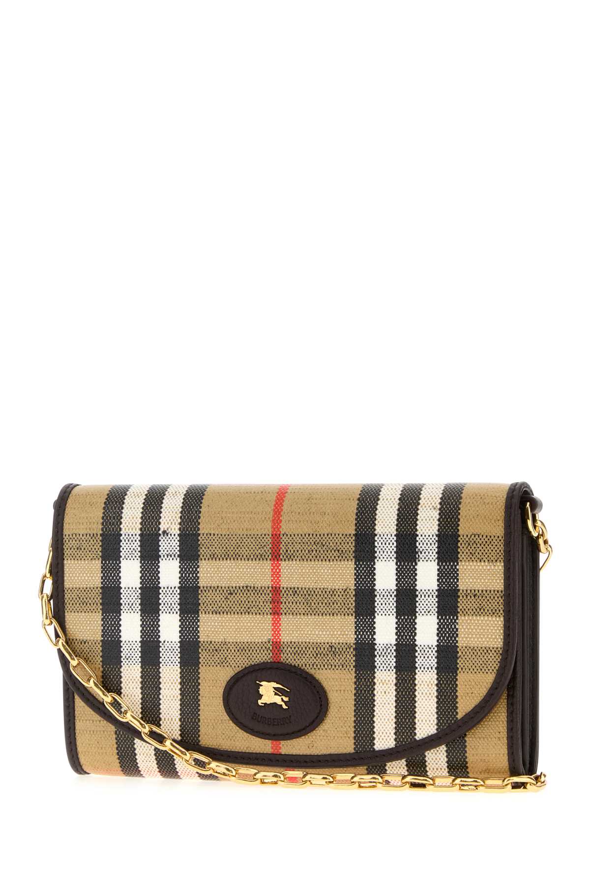 BURBERRY Printed Canvas Highlands Wallet - 20.5 cm x 12.5 cm x 4 cm