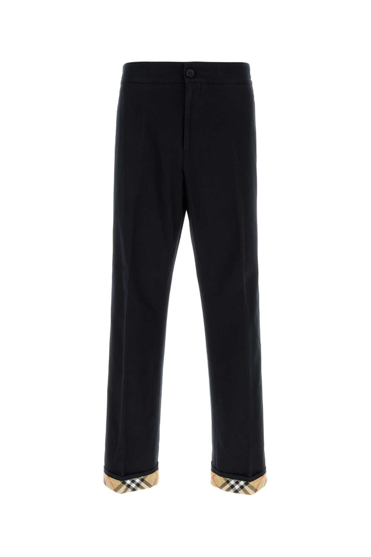 BURBERRY Gabardine Pants for Men - 25W Season