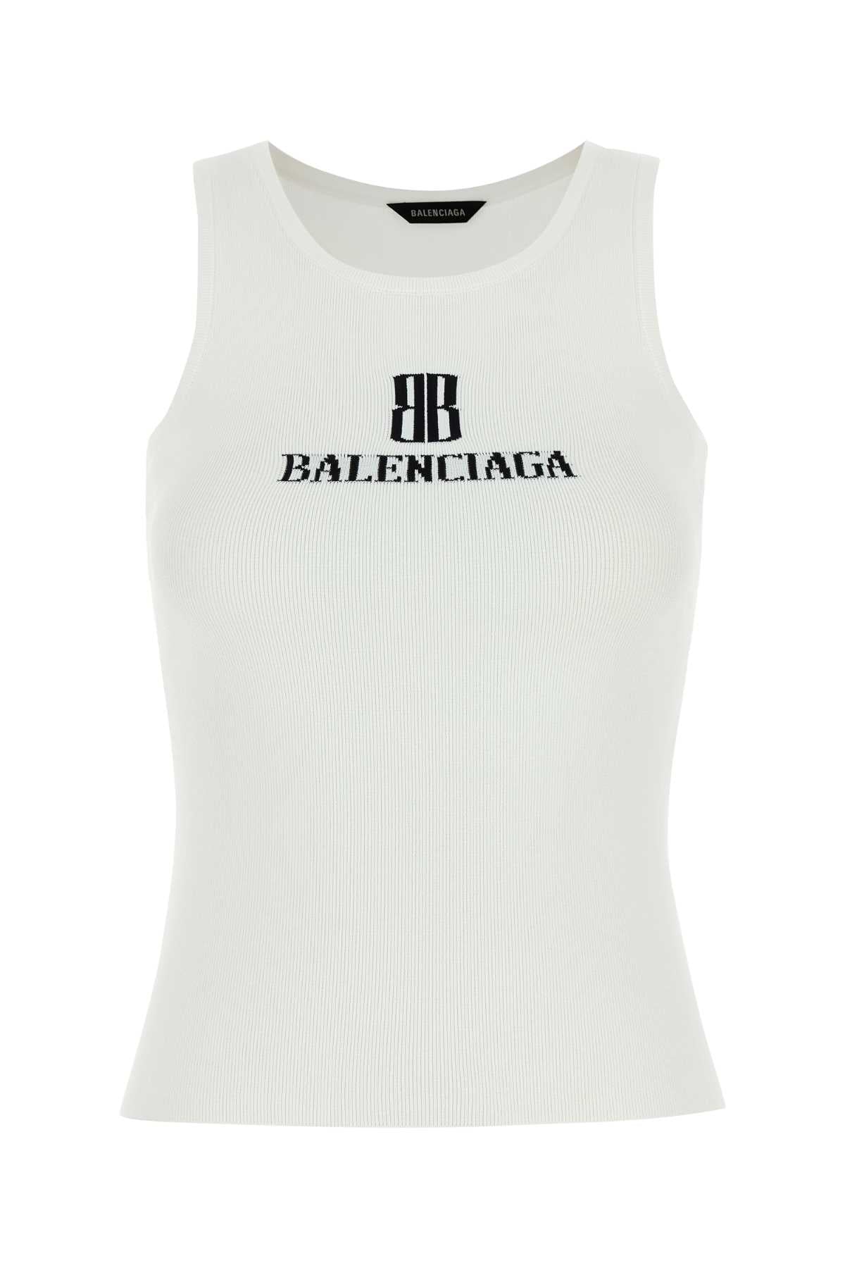 BALENCIAGA Viscose Blend Tank Top for Women