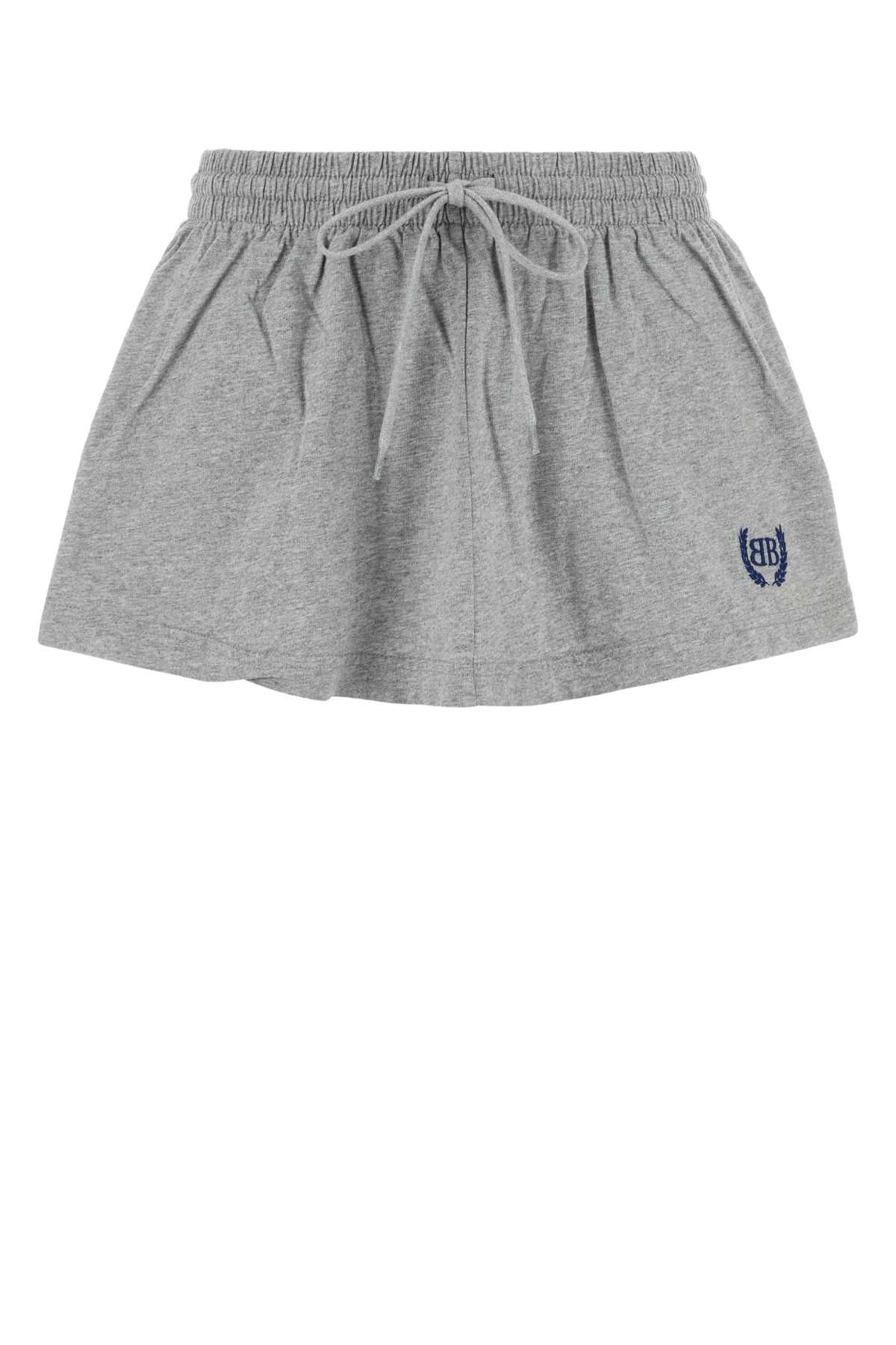 BALENCIAGA Chic Cotton Mini Skirt for Women