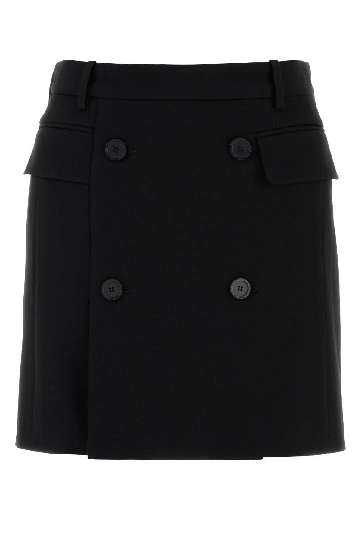 BALENCIAGA Chic Mini Twill Skirt for Women