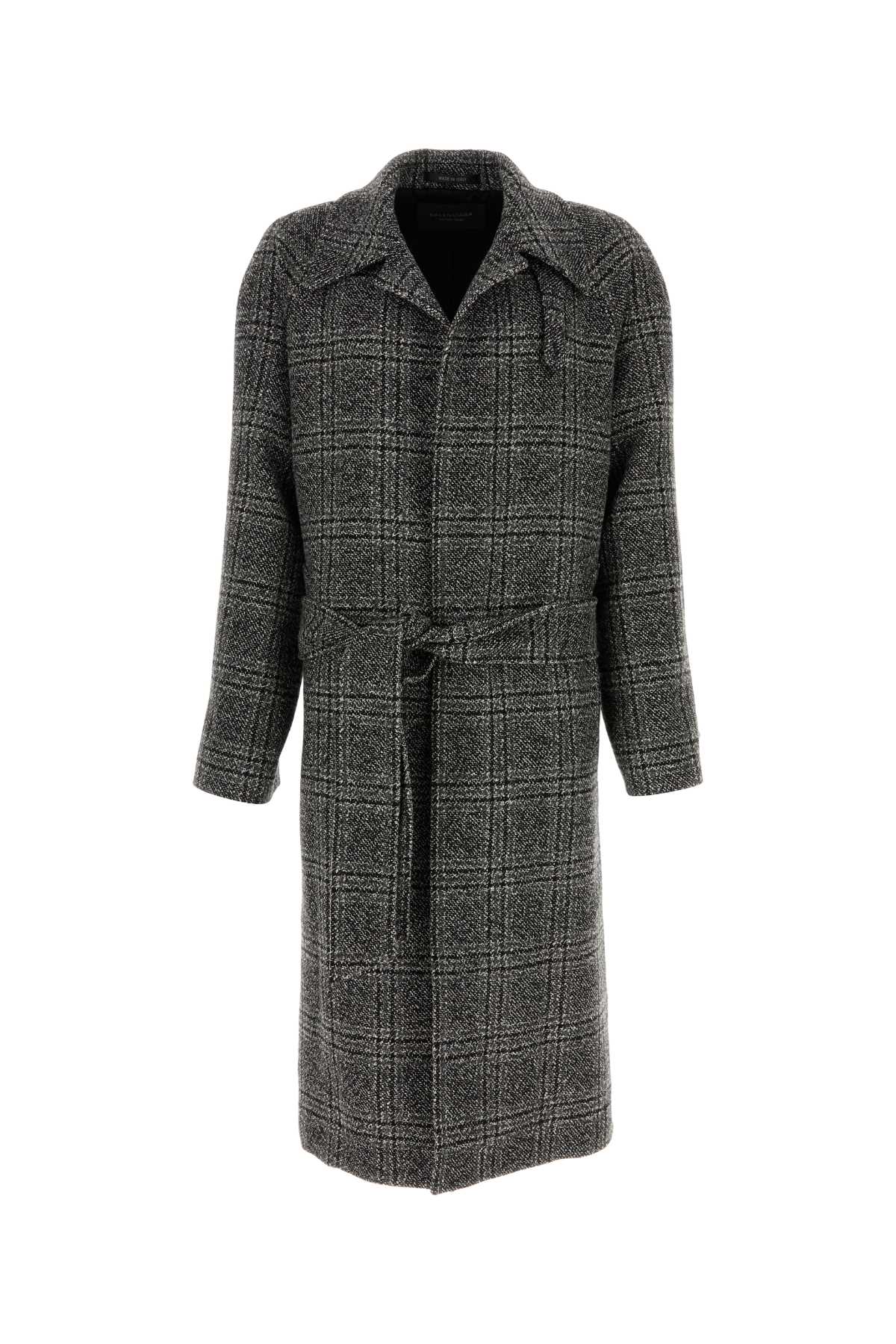 BALENCIAGA Embroidered Wool Jacket for Men - Fall/Winter 2025 Collection