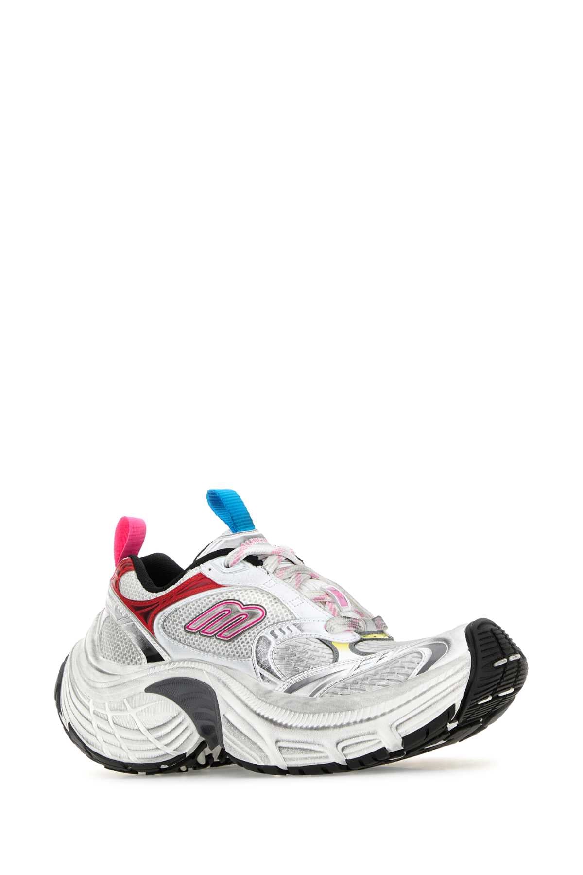 BALENCIAGA Oversized 6XL Multicolor Mesh and Rubber Sneakers