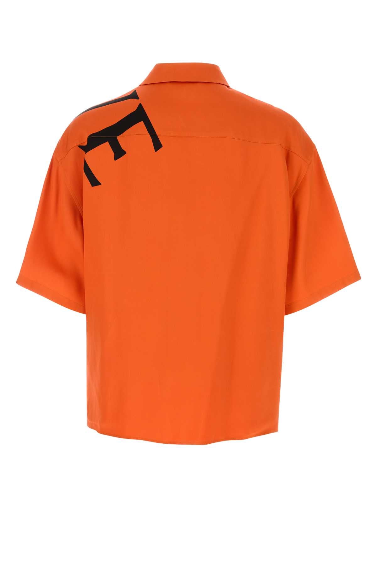 LOEWE Pure Silk Shirt for Men - Seasonal Collection 25S