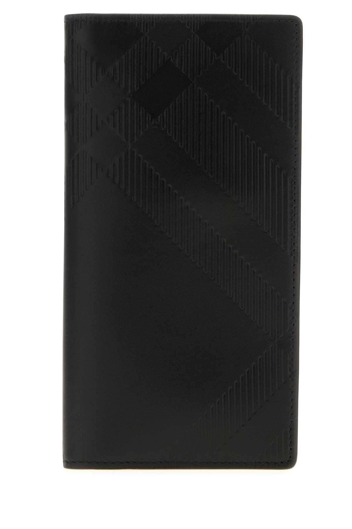 BURBERRY Leather Card Holder - 10 cm x 19 cm