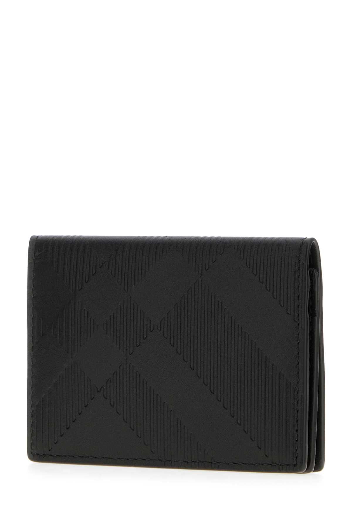 BURBERRY Mini Leather Card Holder - Stylish and Compact